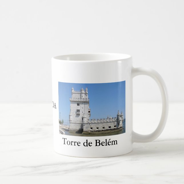 Lisbon - Tower of Belém Coffee Mug (Right)