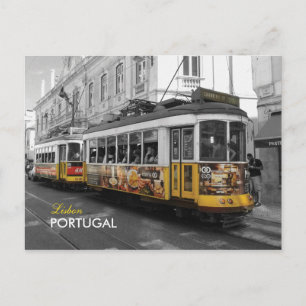Lisbon Tram 28   Eletrico 28 Lisboa Postcard
