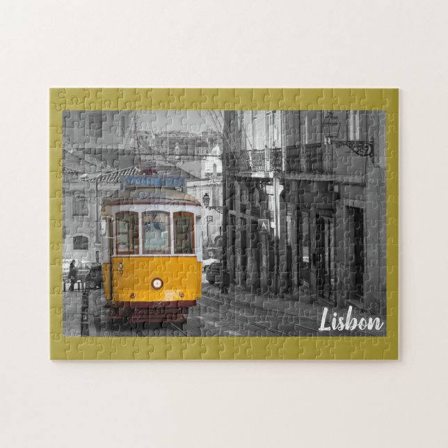 Lisbon Tram Jigsaw Puzzle (Horizontal)