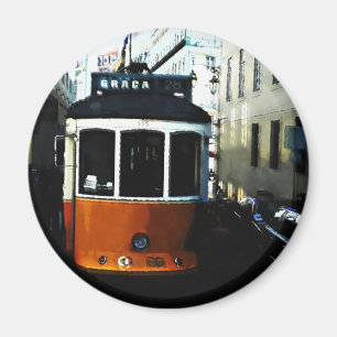 Lisbon tram magnet