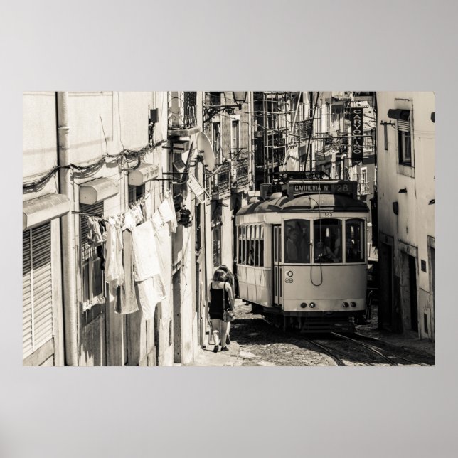 Lisbon Tram Poster (Front)