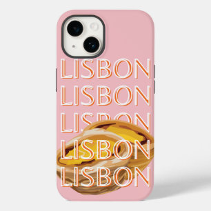 Lisbon Travel Art, Pastel, Portugal Case-Mate iPhone 14 Case