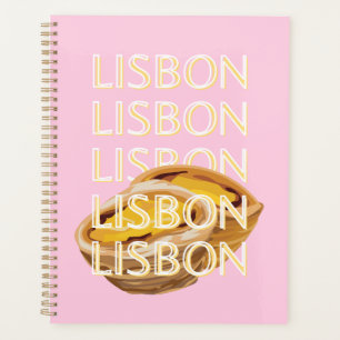Lisbon Travel Art, Portugal Travel Art, Pink Planner