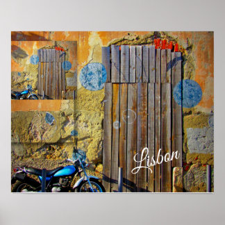 Lisbon Travel Collection Poster