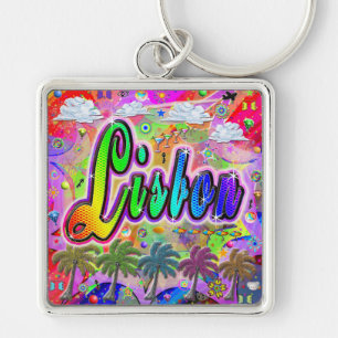 Lisbon Vista Express Keychain