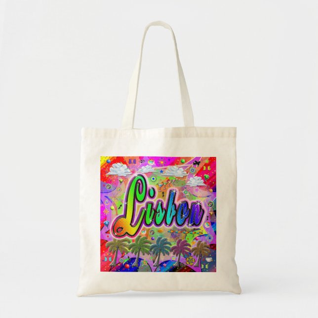 Lisbon Vista Express Tote Bag (Front)