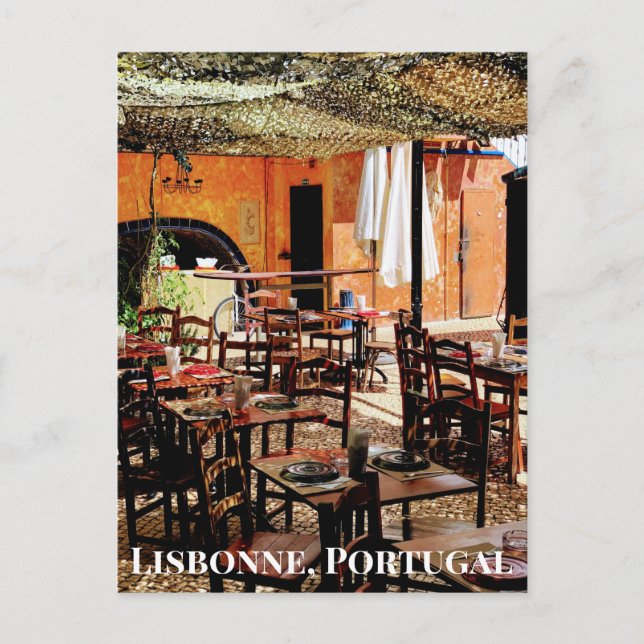 Lisbonne, Portugal Postcard (Front)