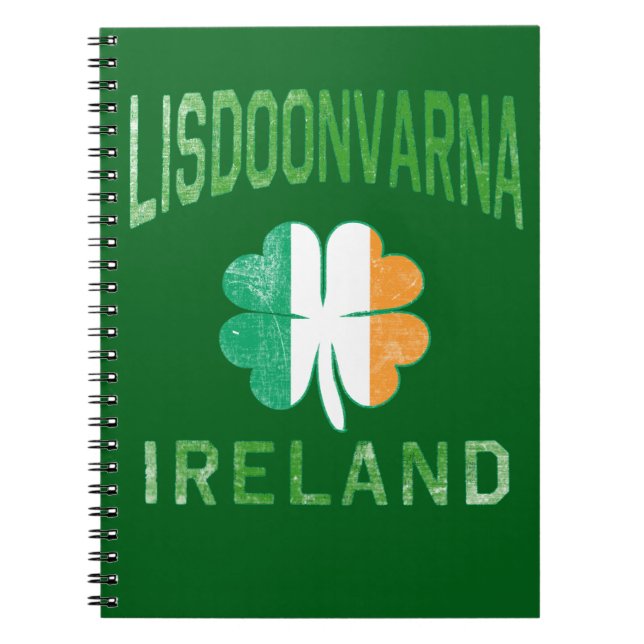 LISDOONVARNA Ireland Notebook (Front)