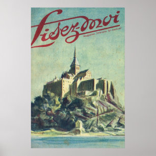 Lisez Moi cover; Mont St Michel Poster