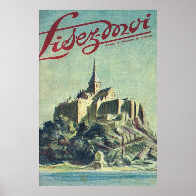 Lisez Moi cover; Mont St Michel Poster (Front)