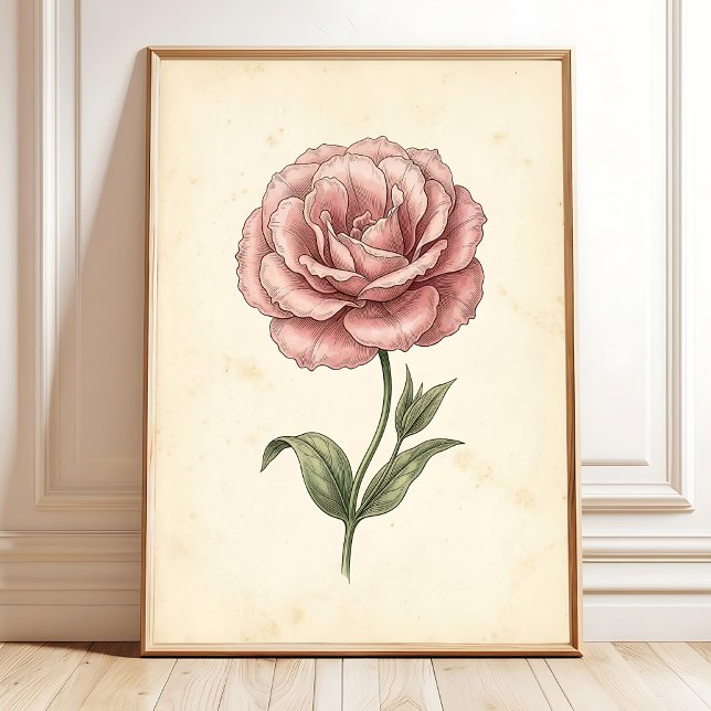 Lisianthus Botanical Wall Art Prints (Creator Uploaded)
