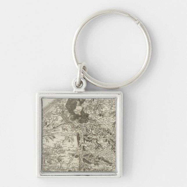 Lisieux, Honfleur Key Ring (Front)