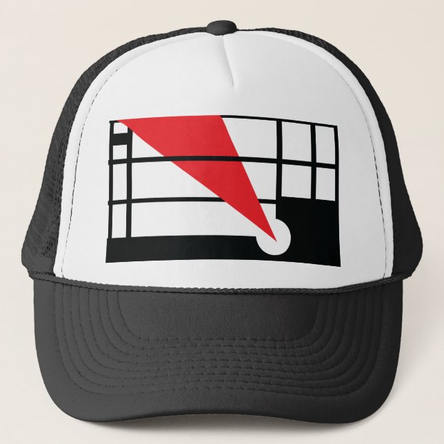 Lissitzky & Mondrain Trucker Hat (Front)