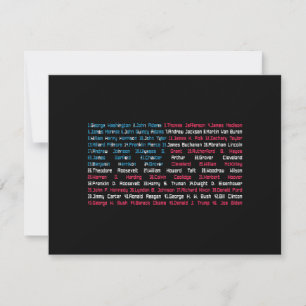 List 46 US Presidents of the United States Fun His Invitation