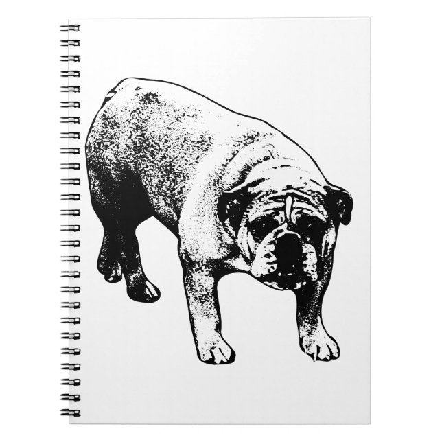List-Making Bulldog Journal (Front)