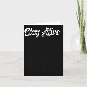 List Of 99 Reasons To Stay Alive Mental Health A Card