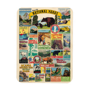 List of National Parks in the United States Magnet