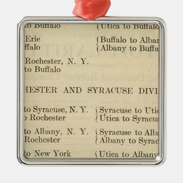List Photoauto maps 2 Metal Tree Decoration (Front)