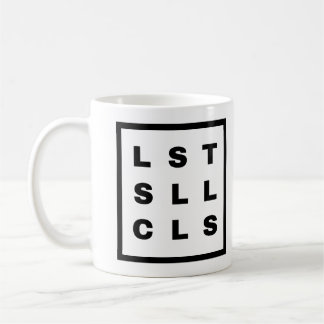 List, Sell, Close Mug