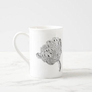 Listakora Flower Bone China Teacup Bone China Mug