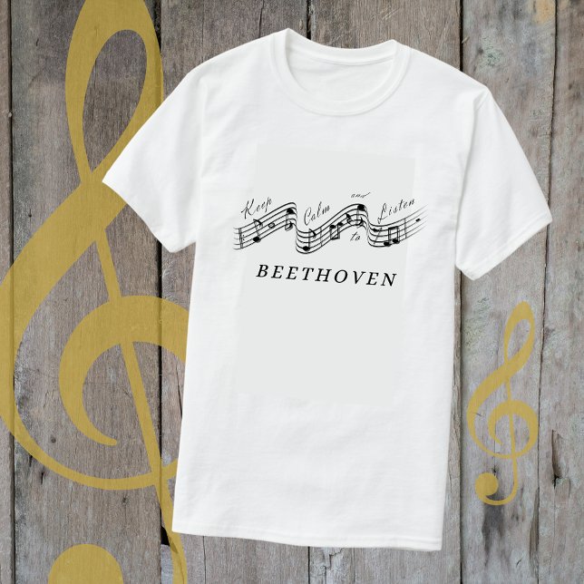 Listen Beethoven Best Classical Music Composer T-Shirt (Creator Uploaded)
