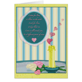 Listen for love, it blows in the wind