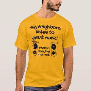Listen To Great Music Funny T-Shirt
