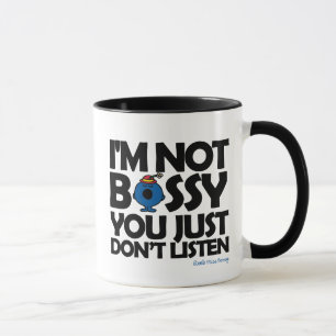 Listen To Little Miss Bossy Mug