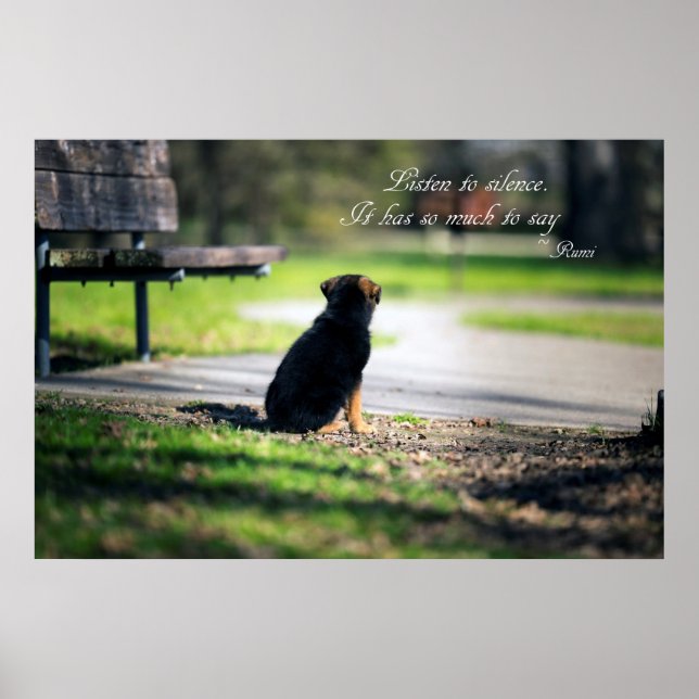 Listen to Silence Poster (Front)