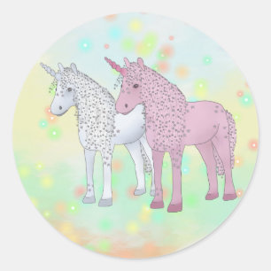 listener classic round sticker