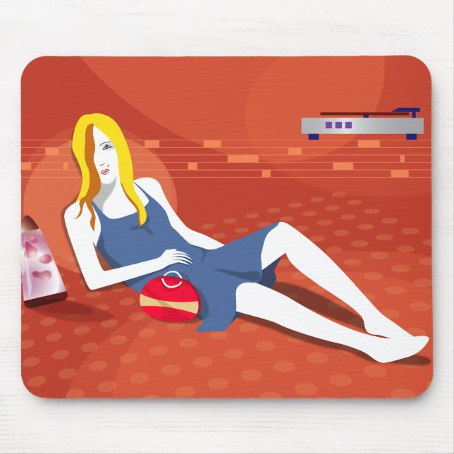 "Listening" Mousepad (Front)