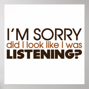 Listening Poster