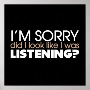 Listening Poster