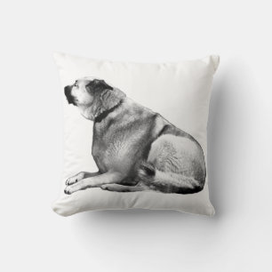 Listening Winter Profile Cushion