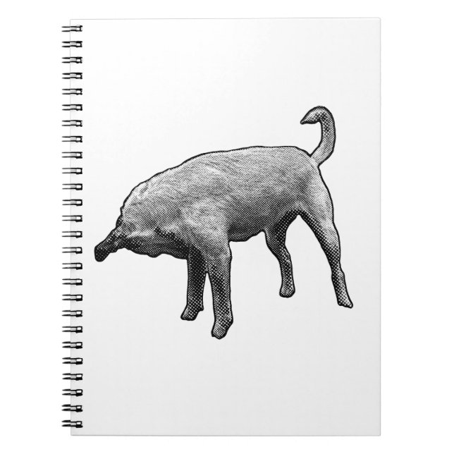 Lists for the Curious Pup Notebook (Front)