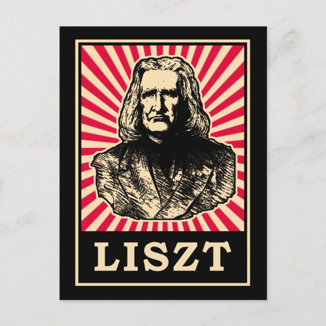 Liszt Postcard (Front)
