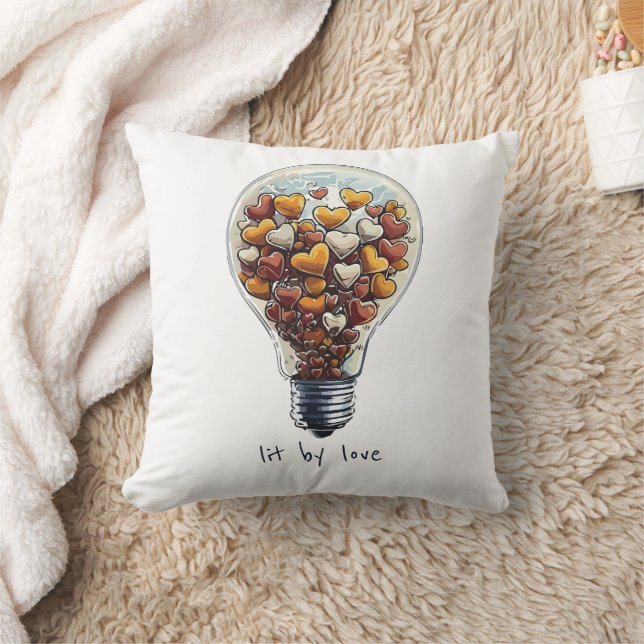 Lit by Love Cushion (Blanket)