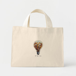 Lit by Love Mini Tote Bag