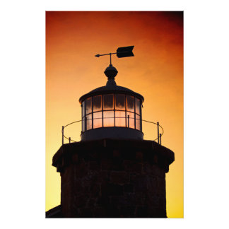 Lit House Photo Print