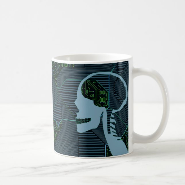 lit logicskull coffee mug (Right)