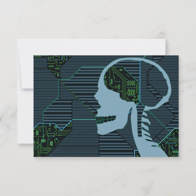lit logicskull invitation (Front)