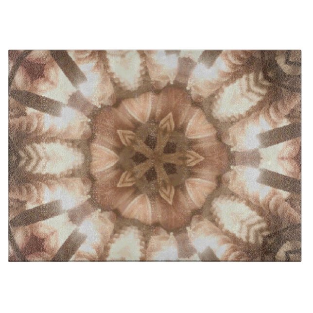 Lit Merry Christmas Tree Lights Glass CuttingBoard Cutting Board (Front)