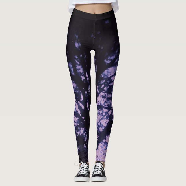 Lit Series - Purple Leggings (Front)