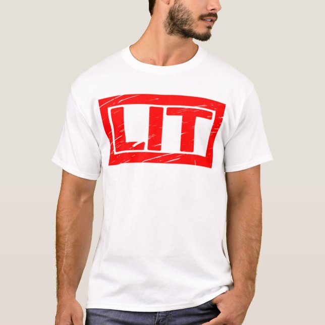 Lit Stamp T-Shirt (Front)