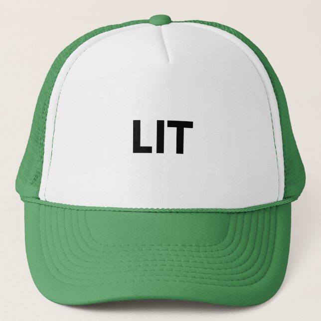 lit trucker hat (Front)