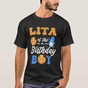 Lita Of The Birthday Boy Milk And Cookies 1St Birt T-Shirt