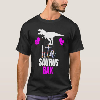 Lita Saurus Rex Nanasaurus Grandma Mother'S Day Bi T-Shirt