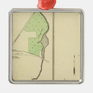 Litchfield, Watertown Metal Ornament