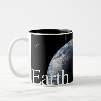 LITD Planet Mug: Earth Two-Tone Coffee Mug
