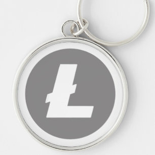 litecoin crypto style key ring